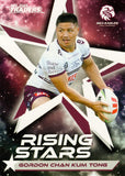 2024 NRL Traders - Rising Stars - RS 27 - Gordon Chan Kum Tong - Manly Warringah Sea Eagles