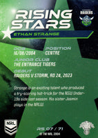 2024 NRL Traders - Rising Stars - RS 07 - Ethan Strange - Canberra Raiders