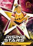 2024 NRL Traders - Rising Stars - RS 04 - Destiny Brill - Brisbane Broncos