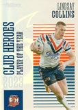 2024 NRL Traders - Club Heroes - CH 37 - Lindsay Collins - Sydney Roosters