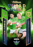 2024 NRL Traders - Sword & Shield Team - SST 02 - Matthew Timoko & Corey Horsburgh - Canberra Raiders