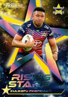 2024 NRL Traders - Rising Stars Album Card - RSA 15 - Kulikefu Finefeuiaki - 023/150