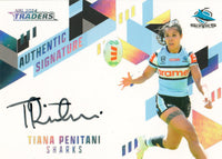 2024 NRL Traders - Authentic Signature White - AW 20 - Tiana Penitani - 093/106