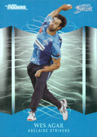 2023-24 Cricket Luxe Parallel - P 055 - Wes Agar - Adelaide Strikers