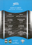 2023-24 Cricket Luxe Parallel - P 057 - Alex Carey - Adelaide Strikers