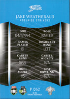 2023-24 Cricket Luxe Parallel - P 062 - Jake Weatherald - Adelaide Strikers