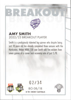 2023-24 Cricket Luxe Breakout PRIORITY - BO 08 - Amy Smith - 02/34