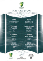 2023-24 Cricket Luxe Common - 007 - Nathan Lyon - Australia