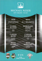 2023-24 Cricket Luxe Parallel - P 071 - Michael Neser - Brisbane Heat