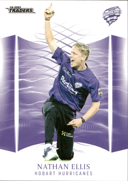 2023-24 Cricket Luxe Common - 081 - Nathan Ellis - Hobart Hurricanes