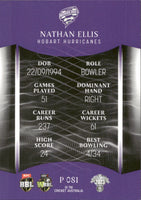 2023-24 Cricket Luxe Parallel - P 081 - Nathan Ellis - Hobart Hurricanes