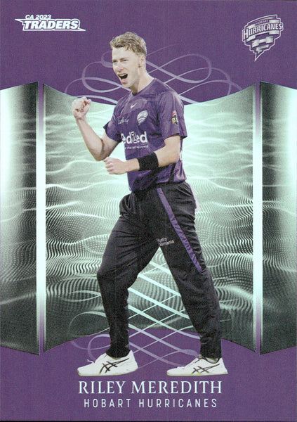 2023-24 Cricket Luxe Parallel - P 084 - Riley Meredith - Hobart Hurricanes