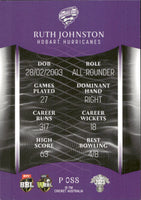 2023-24 Cricket Luxe Parallel - P 088 - Ruth Johnston - Hobart Hurricanes