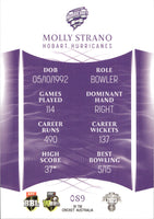 2023-24 Cricket Luxe Common - 089 - Molly Strano - Hobart Hurricanes