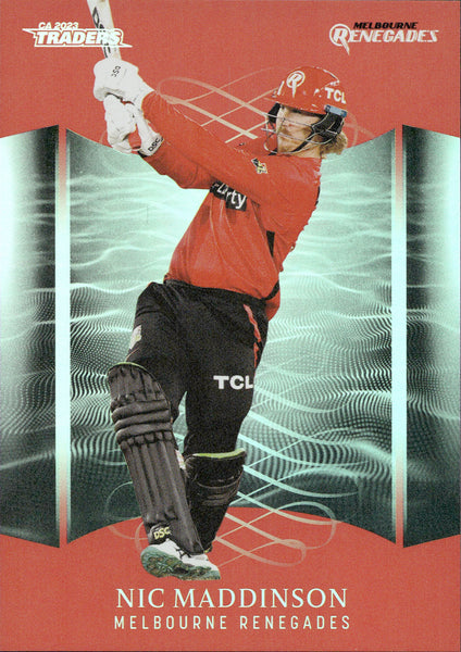 2023-24 Cricket Luxe Parallel - P 093 - Nic Maddinson - Melbourne Renegades