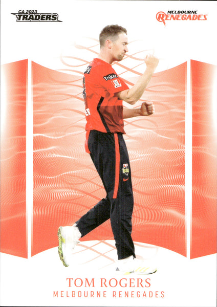 2023-24 Cricket Luxe Common - 096 - Tom Rogers - Melbourne Renegades