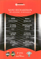 2023-24 Cricket Luxe Parallel - P 095 - Kane Richardson - Melbourne Renegades