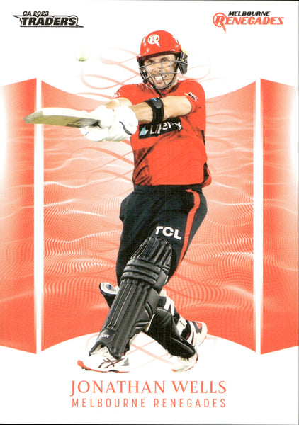 2023-24 Cricket Luxe Common - 098 - Jonathan Wells - Melbourne Renegades