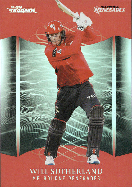 2023-24 Cricket Luxe Parallel - P 097 - Will Sutherland - Melbourne Renegades