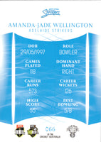 2023-24 Cricket Luxe Common - 066 - Amanda-Jade Wellington - Adelaide Strikers