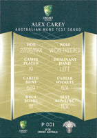 2023-24 Cricket Luxe Parallel - P 001 - Alex Carey - Australia Men's Test