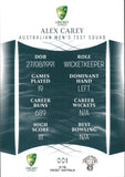 2023-24 Cricket Luxe Common - 001 - Alex Carey - Australia Men's Test