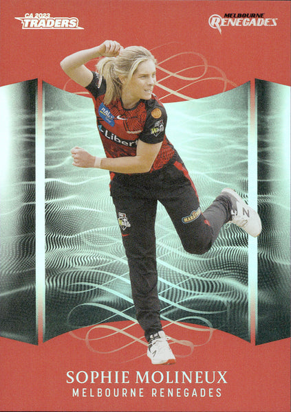 2023-24 Cricket Luxe Parallel - P 101 - Sophie Molineux - Melbourne Renegades