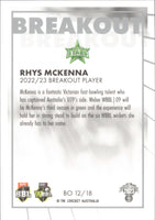 2023-24 Cricket Luxe Breakout - BO 12 - Rhys McKenna - Melbourne Stars