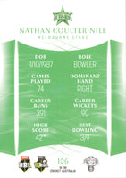 2023-24 Cricket Luxe Common - 106 - Nathan Coulter-Nile - Melbourne Stars