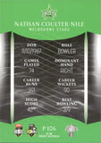 2023-24 Cricket Luxe Parallel - P 106 - Nathan Coulter-Nile - Melbourne Stars