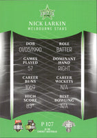 2023-24 Cricket Luxe Parallel - P 107 - Nick Larkin - Melbourne Stars