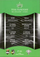 2023-24 Cricket Luxe Parallel - P 111 - Tess Flintoff - Melbourne Stars