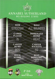 2023-24 Cricket Luxe Parallel - P 114 - Annabel Sutherland - Melbourne Stars