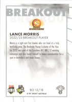 2023-24 Cricket Luxe Breakout - BO 13 - Lance Morris - Perth Scorchers