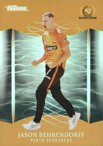 2023-24 Cricket Luxe Parallel - P 116 - Jason Behrendorff - Perth Scorchers