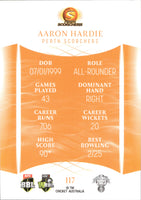 2023-24 Cricket Luxe Common - 117 - Aaron Hardie - Perth Scorchers