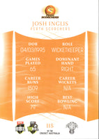 2023-24 Cricket Luxe Common - 118 - Josh Inglis - Perth Scorchers