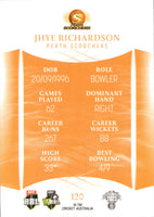 2023-24 Cricket Luxe Common - 120 - Jhye Richardson - Perth Scorchers