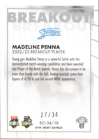 2023-24 Cricket Luxe Breakout PRIORITY - BO 04 - Madeline Penna - 27/34