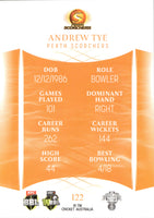 2023-24 Cricket Luxe Common - 122 - Andrew Tye - Perth Scorchers