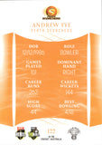 2023-24 Cricket Luxe Common - 122 - Andrew Tye - Perth Scorchers