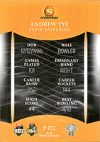 2023-24 Cricket Luxe Parallel - P 122 - Andrew Tye - Perth Scorchers