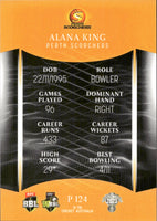 2023-24 Cricket Luxe Parallel - P 124 - Alana King - Perth Scorchers