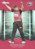 2023-24 Cricket Luxe Parallel - P 129 - Hayden Kerr - Sydney Sixers