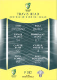 2023-24 Cricket Luxe Parallel - P 012 - Travis Head - Australia Men's ODI