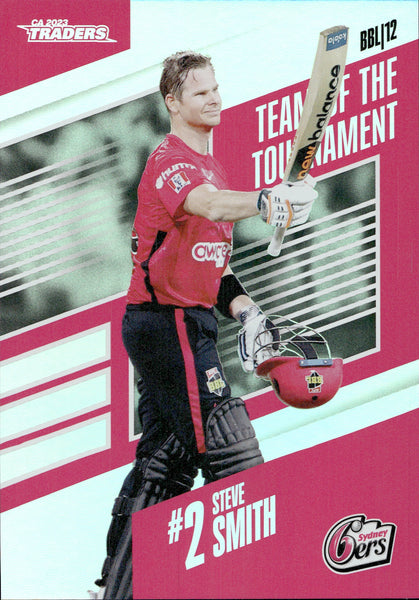 2023-24 Cricket Luxe Team Of The Tournament - TT 14 - Steve Smith - Sydney Sixers