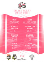 2023-24 Cricket Luxe Common - 138 - Ellyse Perry - Sydney Sixers