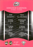 2023-24 Cricket Luxe Parallel - P 137 - Ashleigh Gardner - Sydney Sixers