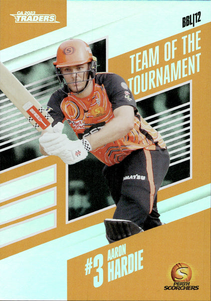 2023-24 Cricket Luxe Team Of The Tournament - TT 15 - Aaron Hardie - Perth Scorchers