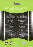 2023-24 Cricket Luxe Parallel - P 147 - Hannah Darlington - Sydney Thunder